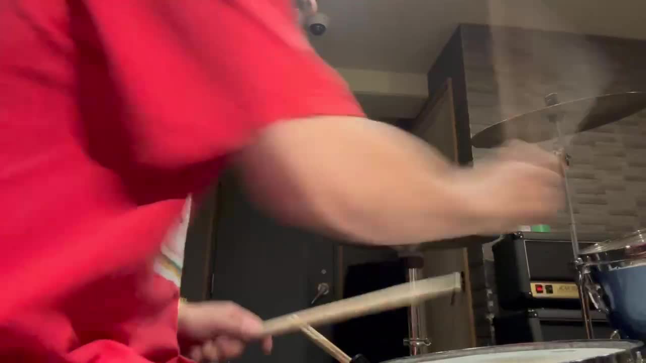 この街ドラムソロ練習動画