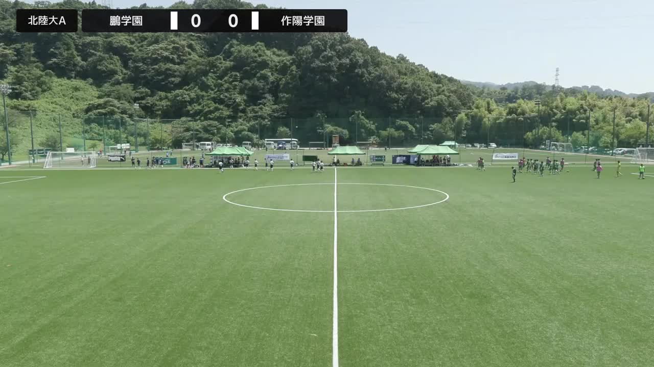 【予選E】作陽学園 vs 鵬学園【8/6・北陸大学A】