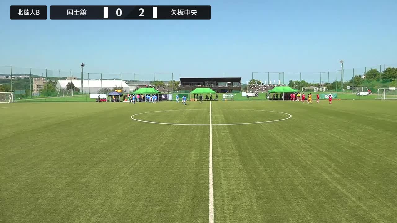 【予選B】矢板中央 vs 国士館【8/6・北陸大学B】