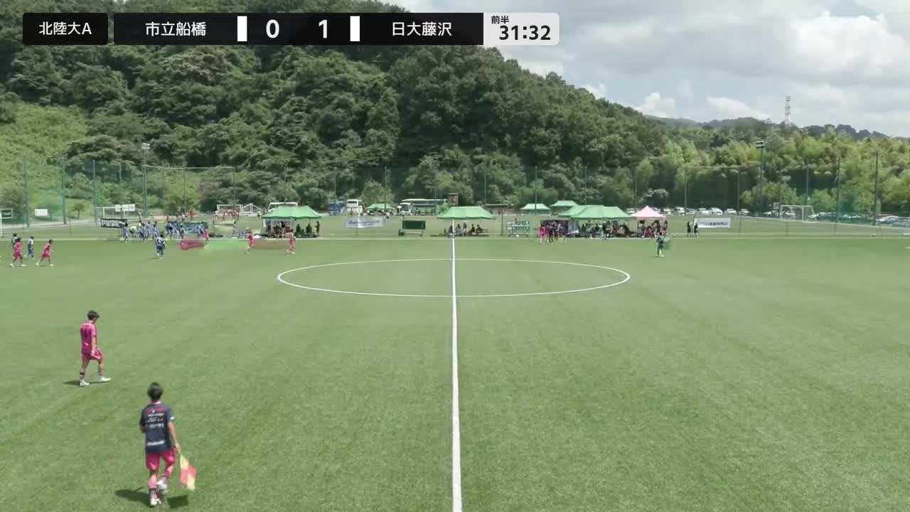 【予選K】市立船橋 vs 日大藤沢【8/7・北陸大学A】