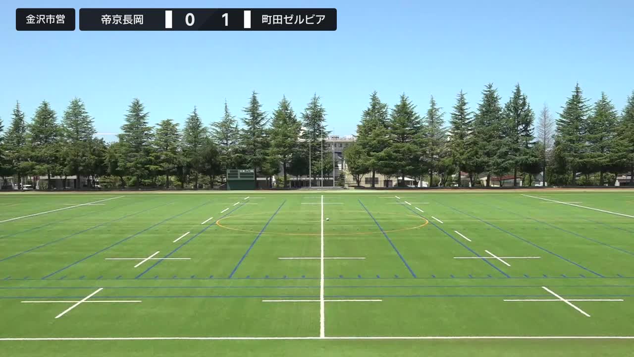 【予選C】町田ゼルビア vs 帝京長岡【8/7・金沢市営球技場】