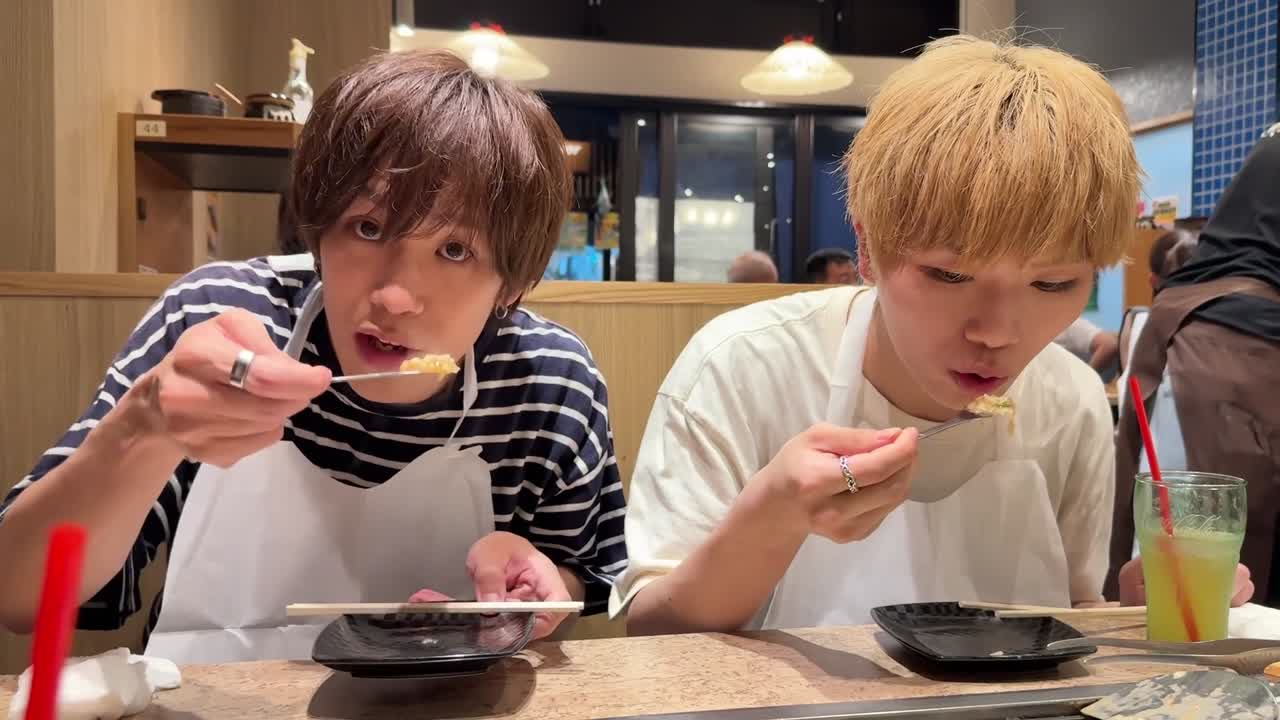 ライブ終わりのもんじゃ🍽️