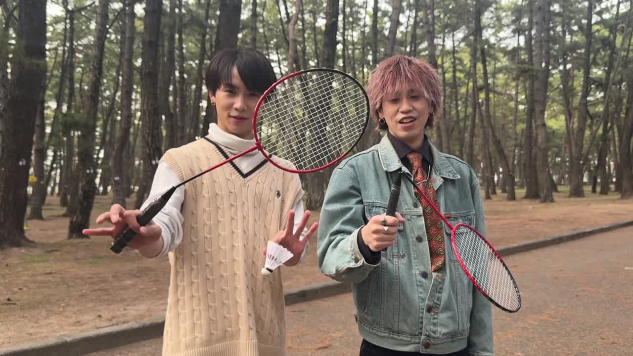 ラケットが...🏸
