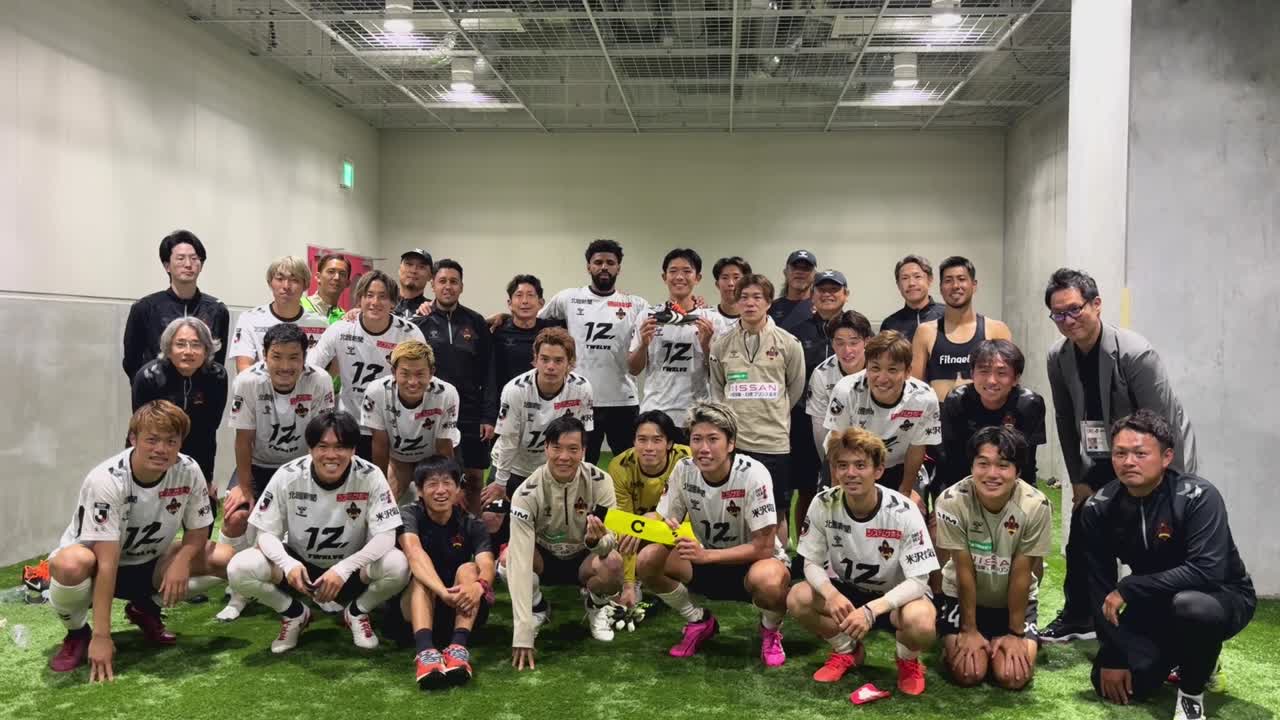【VAMO！CAMERA】2連勝！みんなでお祝い！10/4(土)A長野戦　-ロッカールーム-