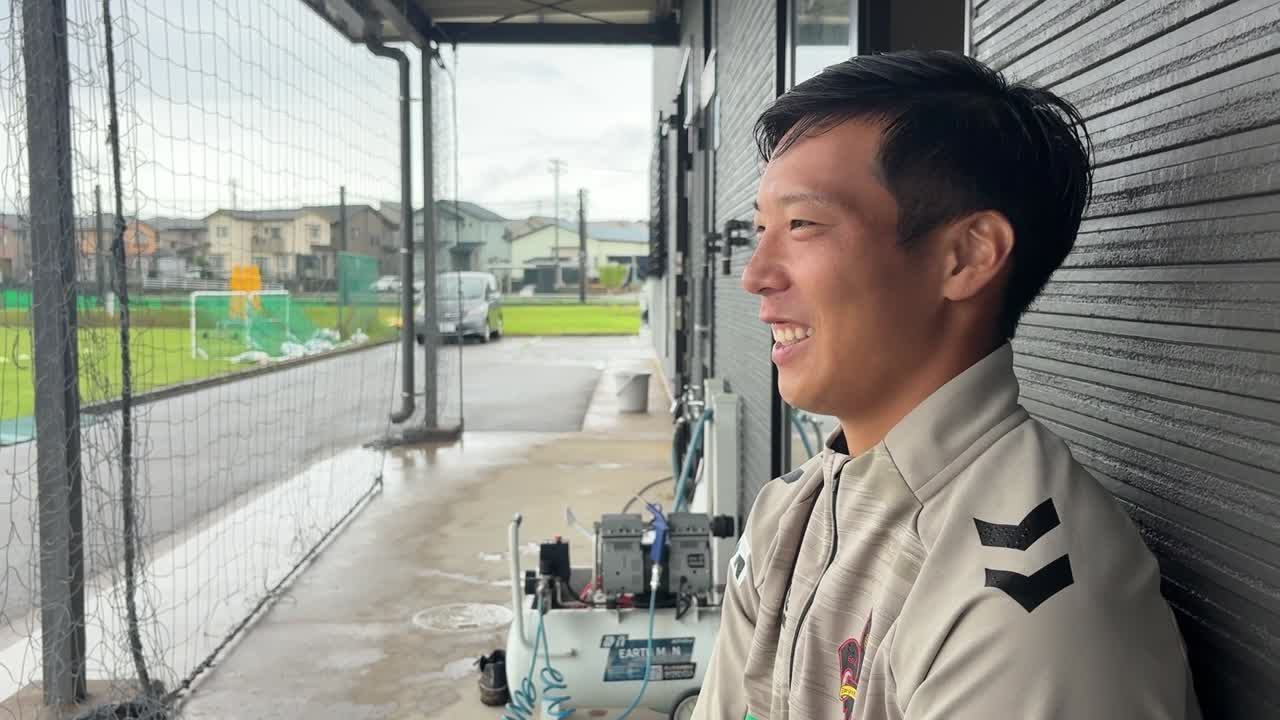 【畑尾カメラ】10/4(土)長野戦後　大谷選手インタビュー