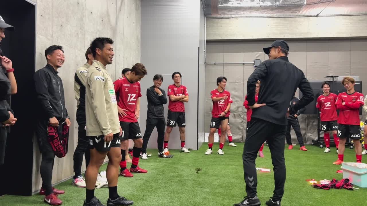 【VAMO！CAMERA】いい雰囲気のロッカールーム☺︎10/15(水)松本戦