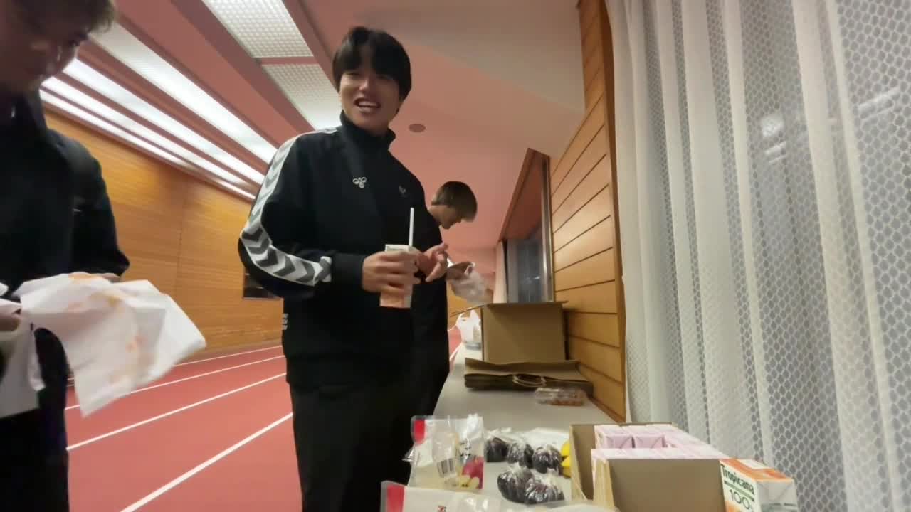 【広報カメラ】アウェイ福島戦の補食ゾーン撮ってみた