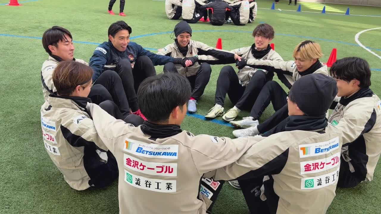 【広報カメラ】始動日のトレーニング⚽️