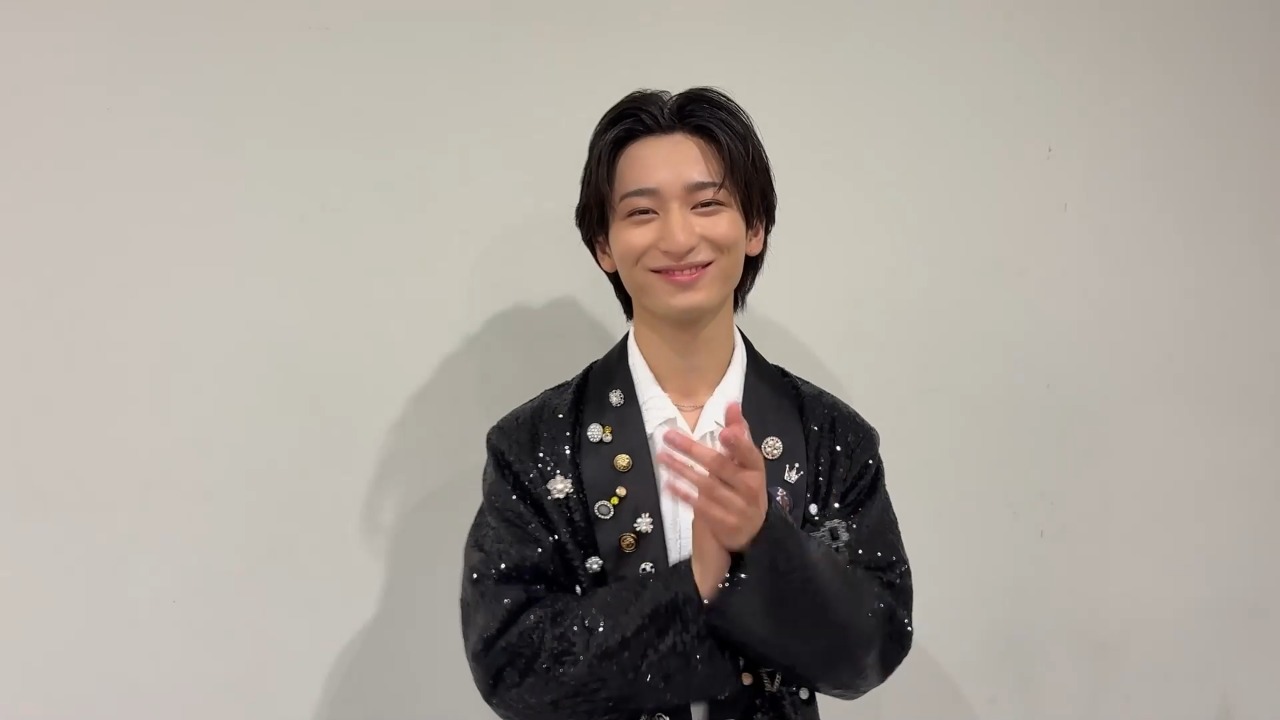 【筒井俊旭】日本テレビ「サクサクヒムヒム ☆推しの降る夜☆」収録後コメント