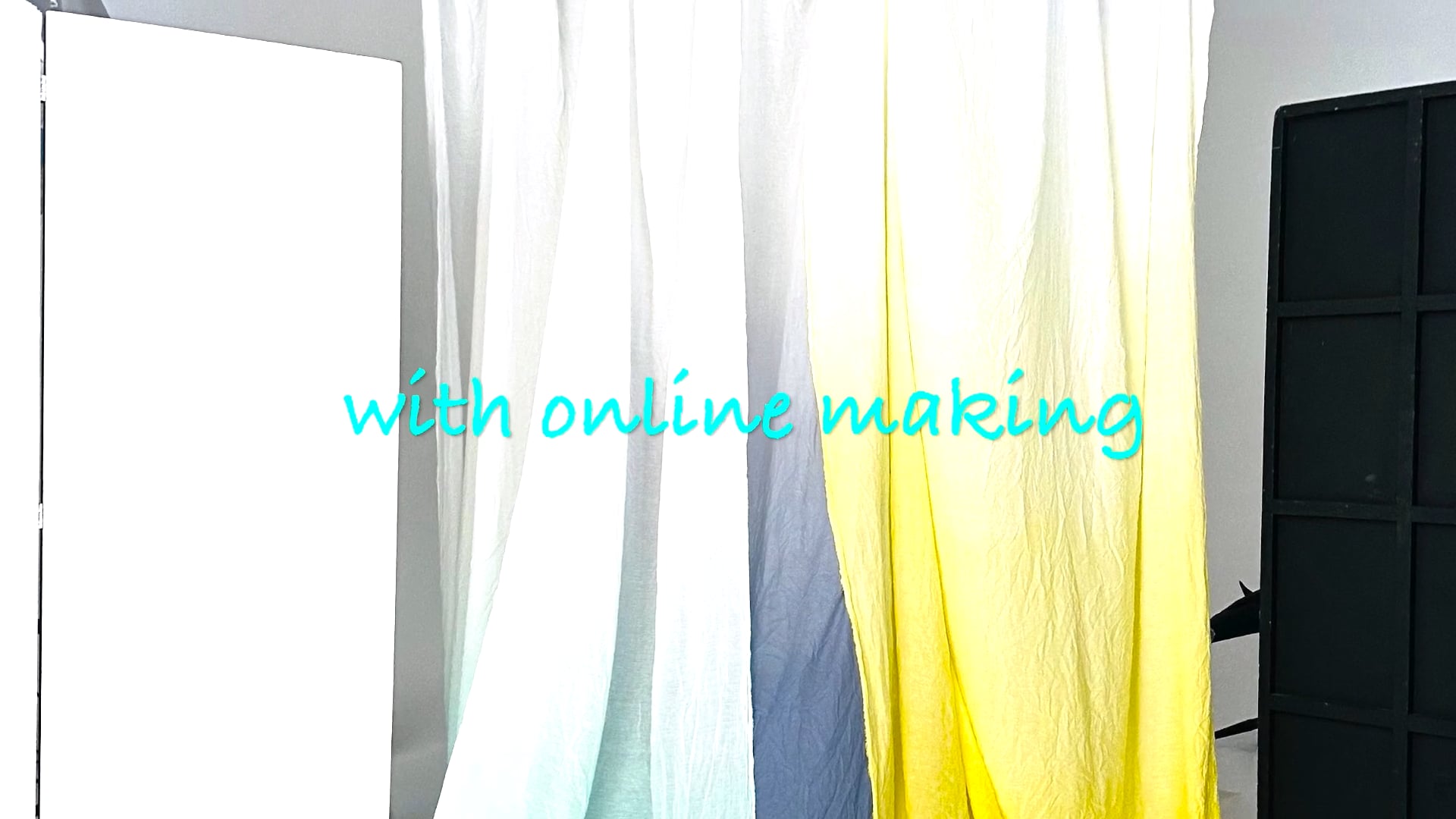 with online メイキングムービー