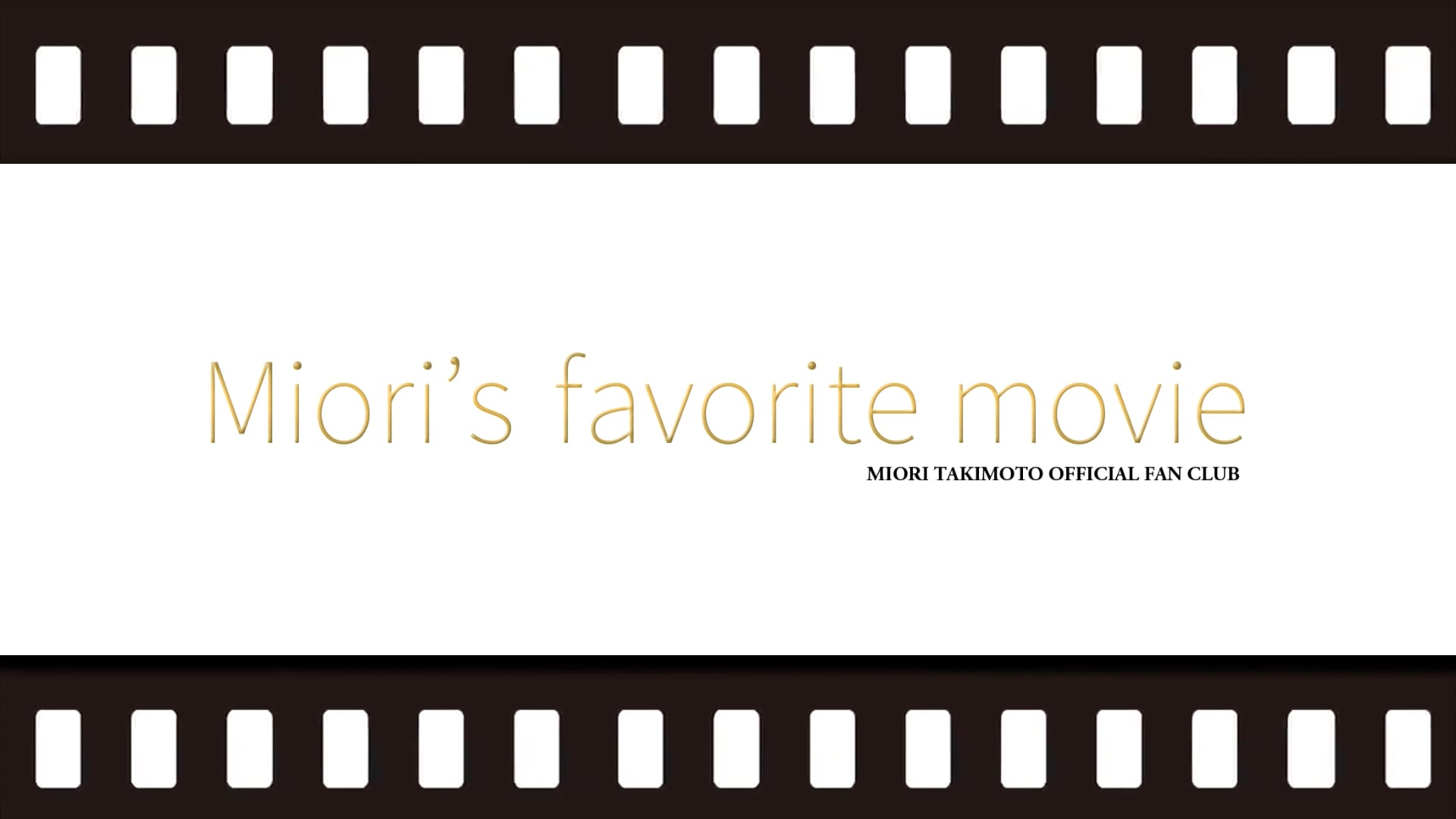 Miori's favorite movie#8