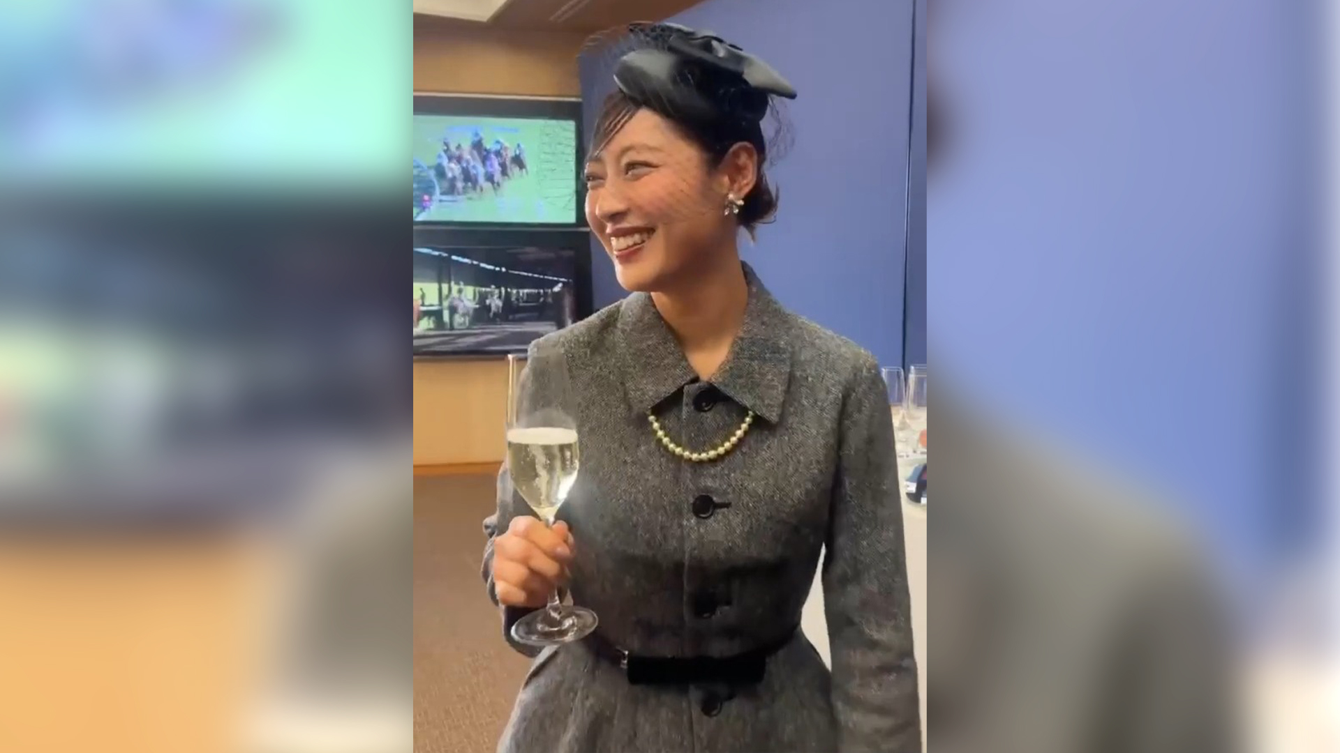 【ショート🎥】LONGINESジャパンカップの合間に、乾杯🥂