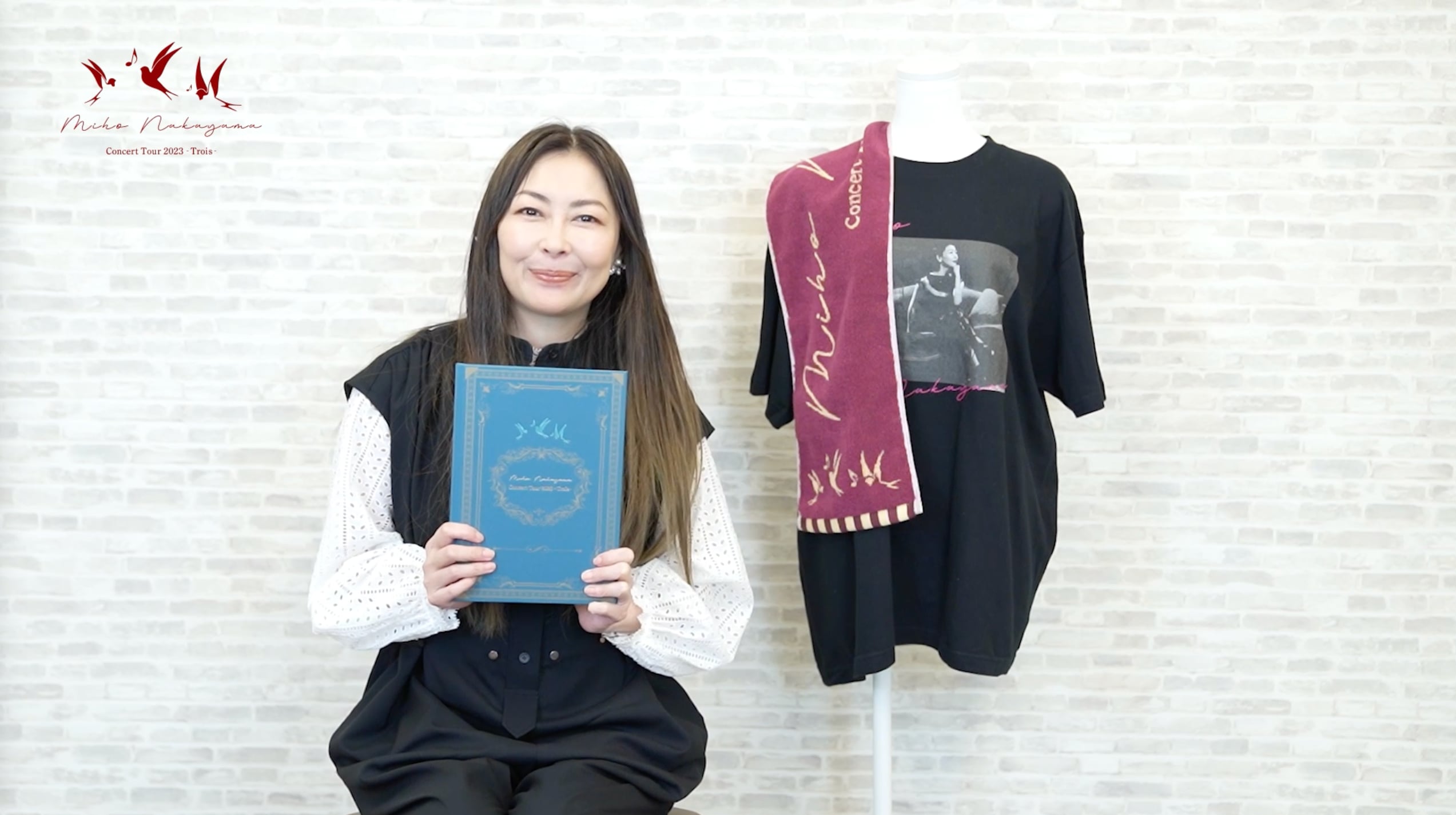 Miho Nakayama Concert Tour 2023 -Trois-」グッズ紹介動画公開