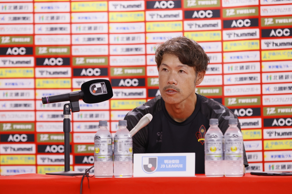 【試合後記者会見】7/19(土)ヴァンラーレ八戸戦