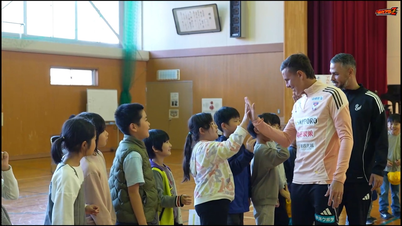 【広報潜入カメラ】モラエス初めての学校訪問